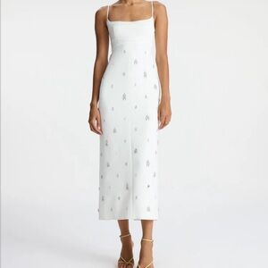 A.L.C. Alana Embellished Mini Dress